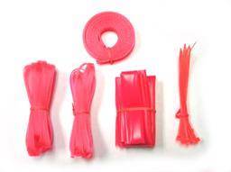 Vantec Cable Sleeving Kit - UV Rød