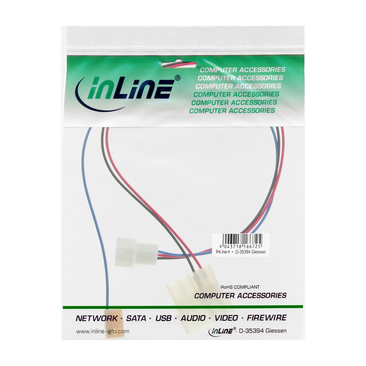 4 pin til 3 pin 5v Kabel - køb hos CoolerKit.dk