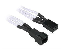 BitFenix 3-pin forlængerkabel - 30cm - Hvid