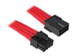 BitFenix 8-pin EPS12V forlængerkabel - 45cm - Rød