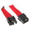BitFenix 8-pin PCIe forlængerkabel - 45cm - Rød
