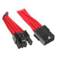 BitFenix 8-pin PCIe forlængerkabel - 45cm - Rød