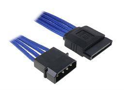 BitFenix Molex til SATA adapter - 45cm - Blå