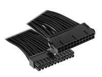 BitFenix 24-pin ATX forlængerkabel - 30cm - Sort