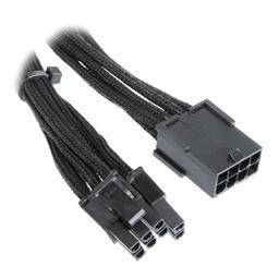 BitFenix 8-pin PCIe forlængerkabel - 45cm - Sort