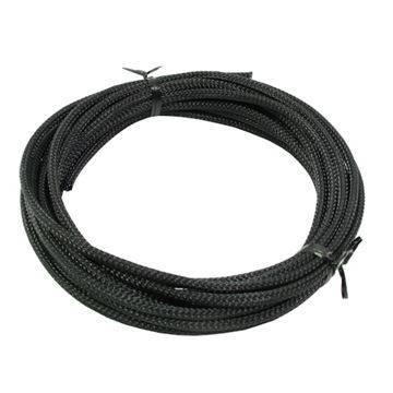 CableModders Single Sleeving - 5m - Sort