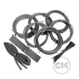 CableModders Sleeving Kit - Medium - Carbon Sort
