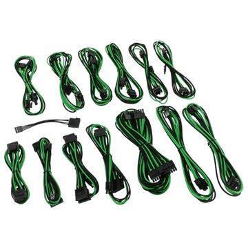 CableMod - SE-Series XP2 / XP3 / KM3 / FL2 Cable Kit - Black / Green