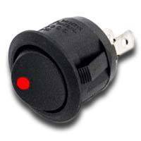 LED rocker switch square - Rød