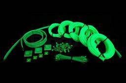 Mod/Smart Flexsleeve Basic Sleeving Kit - UV Grøn
