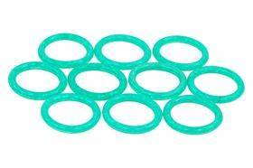 Phobya O-Ring - 11x2mm (G¼) - UV Grøn - 10 stk.