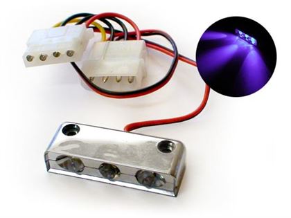Sunbeam Laser LED - UV - Chrome hus