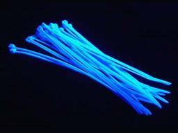 BitsPower UV-Reactive Blue Cable Tie