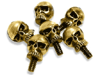 Skull fingerskrue - Bronze - 6 stk